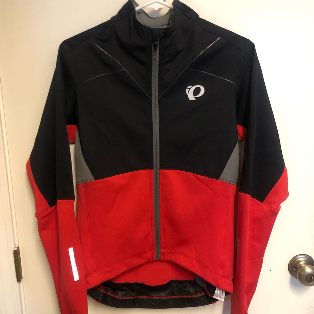 Pearl Izumi M Pro Pursuit Thermal Jersey red black